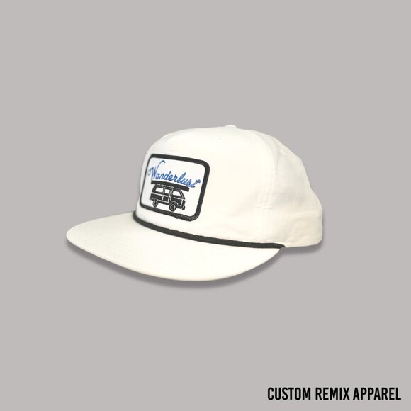 Custom beach wanderlust patch snapback - Picture 2 of 3